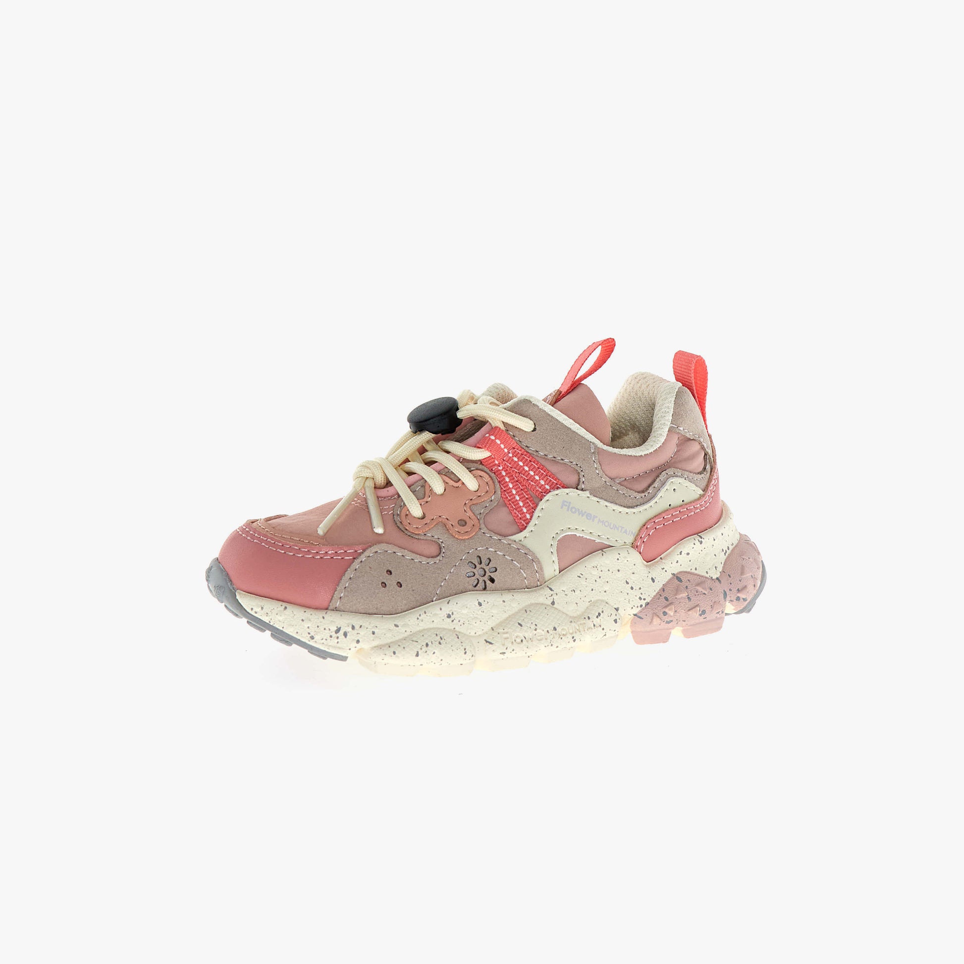 Flower Mountain K Sneakers Yamano 3 Junior, Mauve/Taupe/Pink