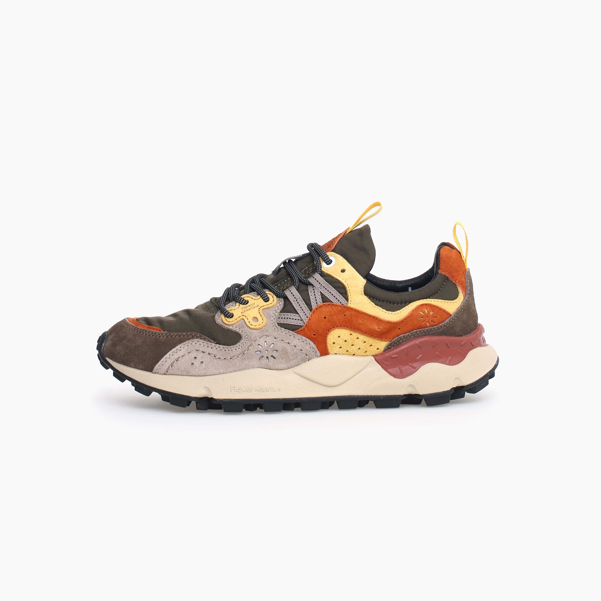 Flower Mountain M Sneakers M Yamano 3, Grey/Yellow