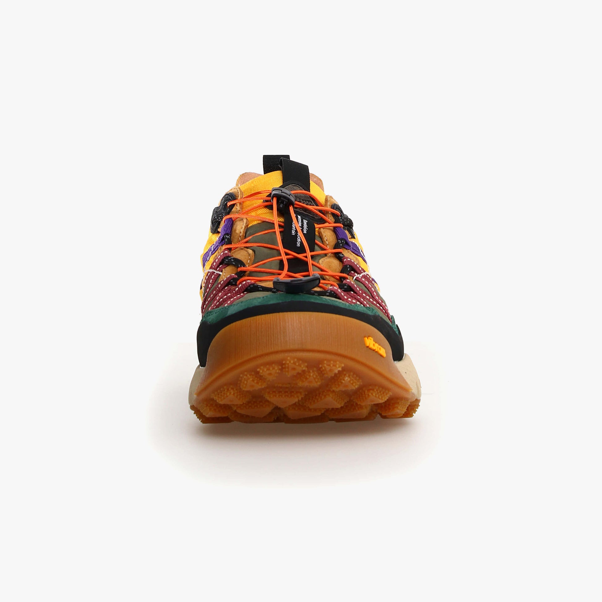 Flower Mountain U Sneakers U Iwano 2, Black/Cognac/Yellow