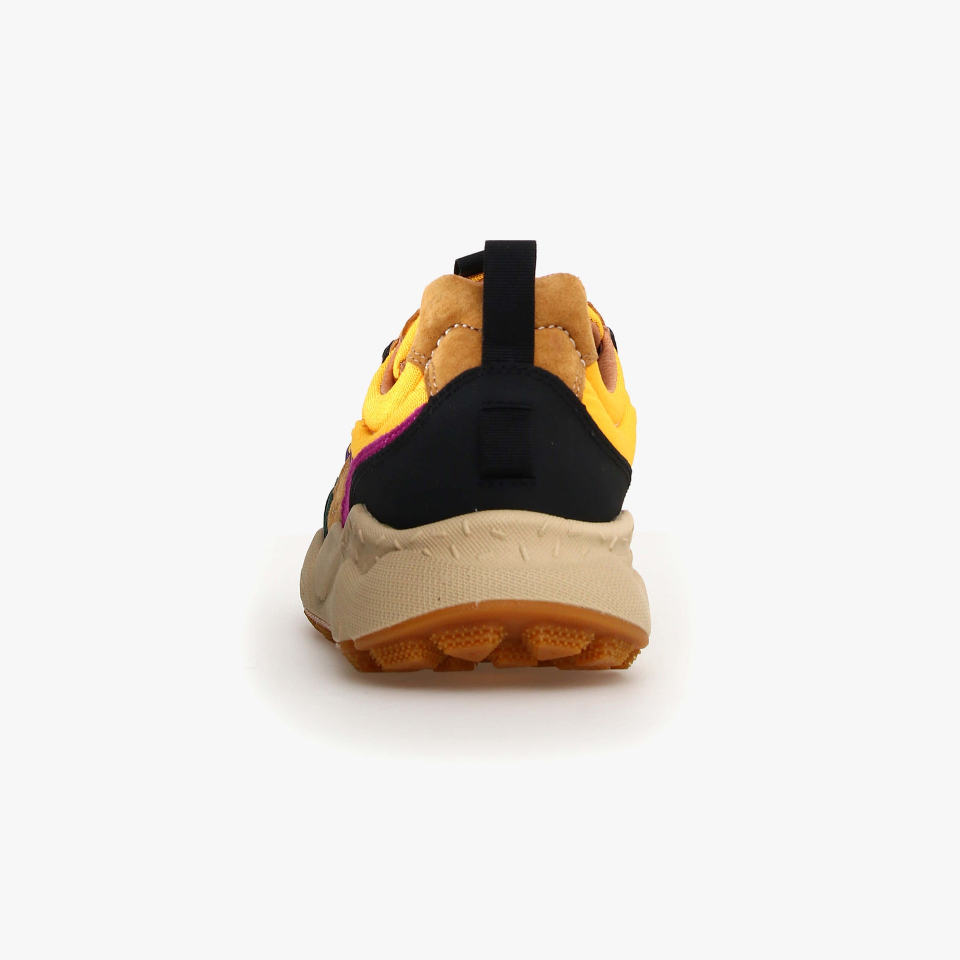 Flower Mountain U Sneakers U Iwano 2, Black/Cognac/Yellow