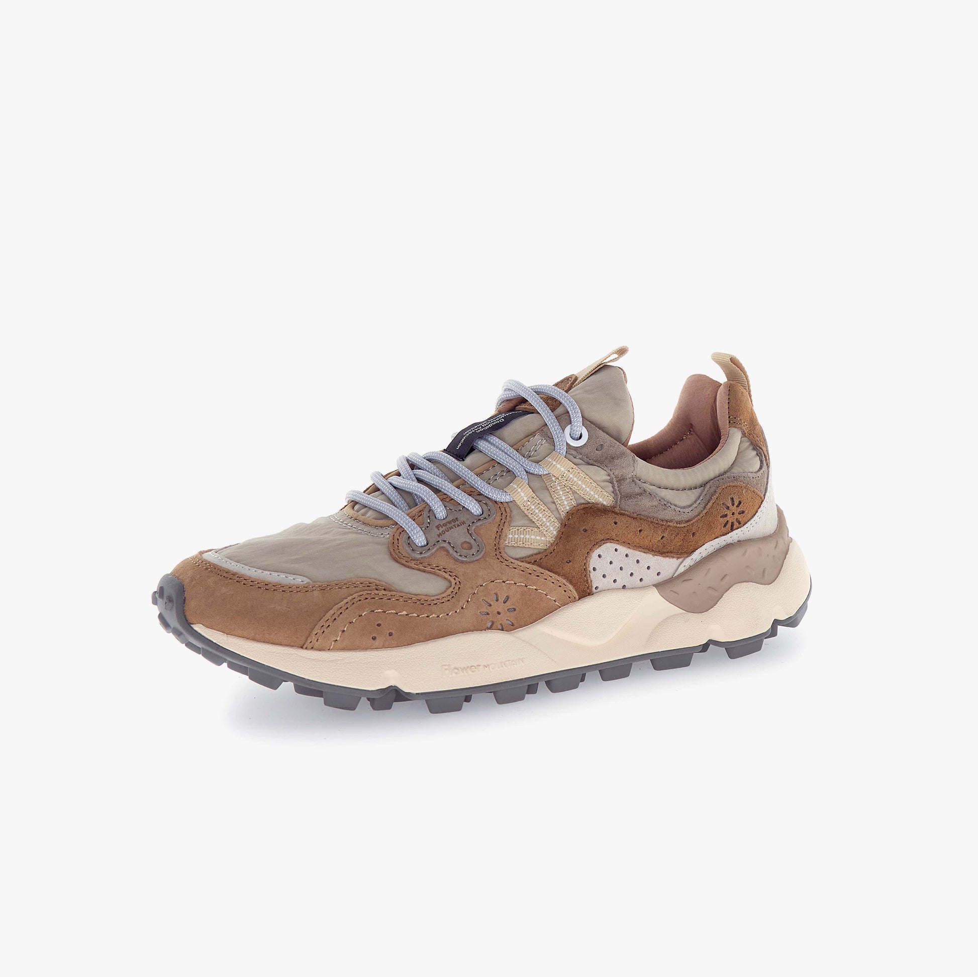 Flower Mountain U Sneakers U Yamano 3, Mud/Beige/Grey