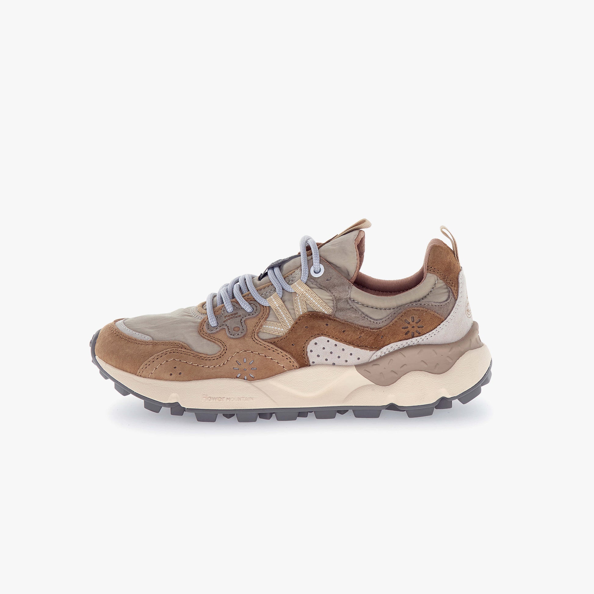 Flower Mountain U Sneakers U Yamano 3, Mud/Beige/Grey