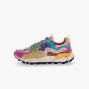 Flower Mountain W Sneakers W Yamano 3, Fuschia/Mustard