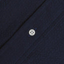 Gitman Vintage M Button Down Shirt Overdye Seersucker Shirt, Navy