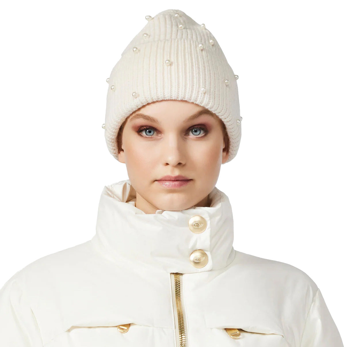 Goldbergh Beanie Hope Beanie, Cream