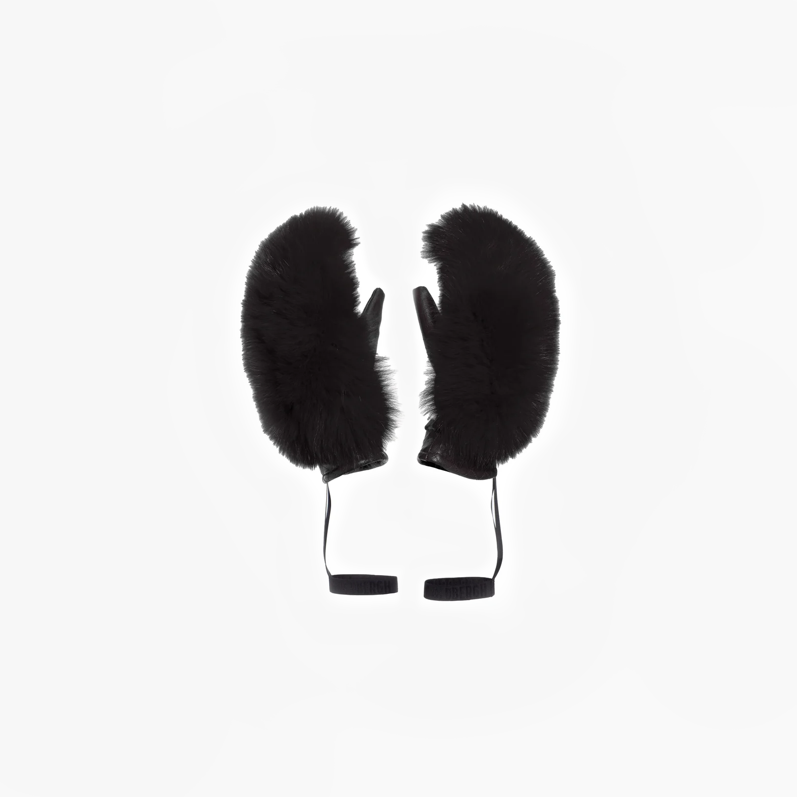 Goldbergh Mittens Hill Mittens, Black