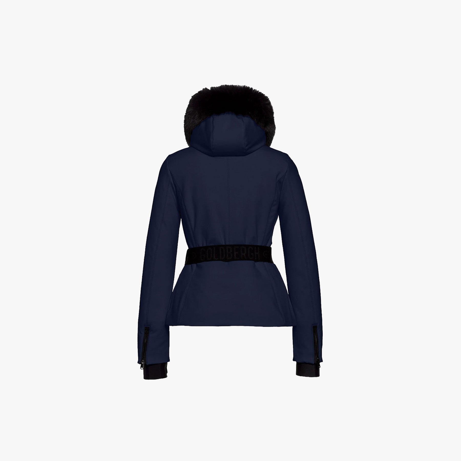 Goldbergh W Ski Jacket Hida Ski Jacket Faux Border, French Blue