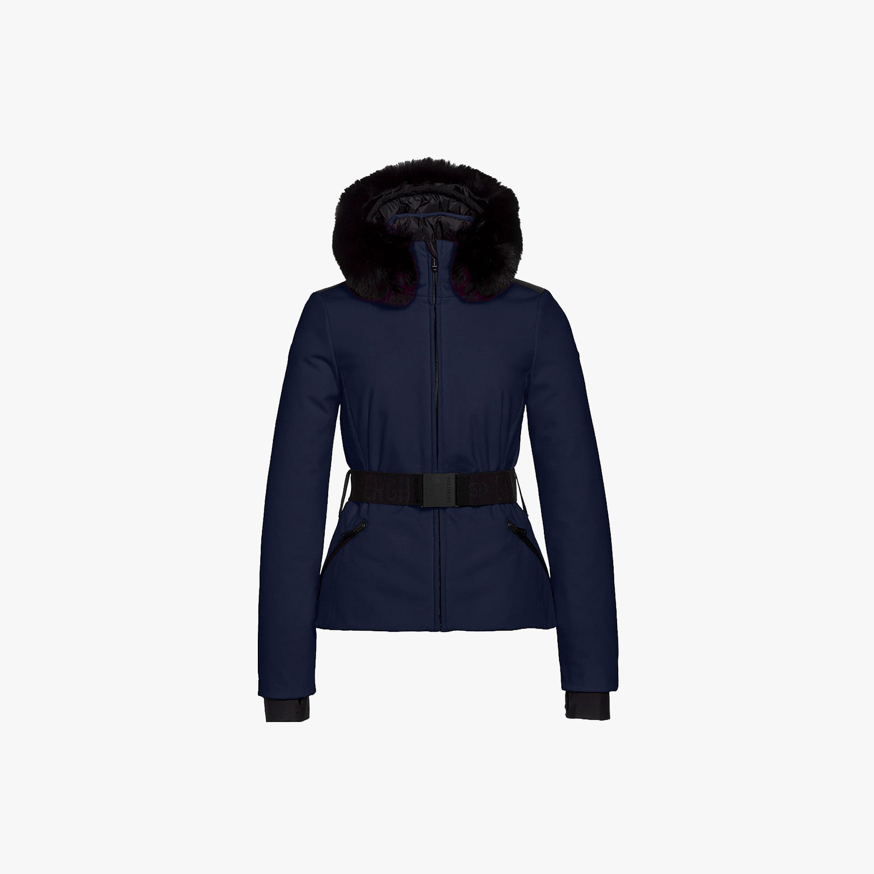 Goldbergh W Ski Jacket Hida Ski Jacket Faux Border, French Blue