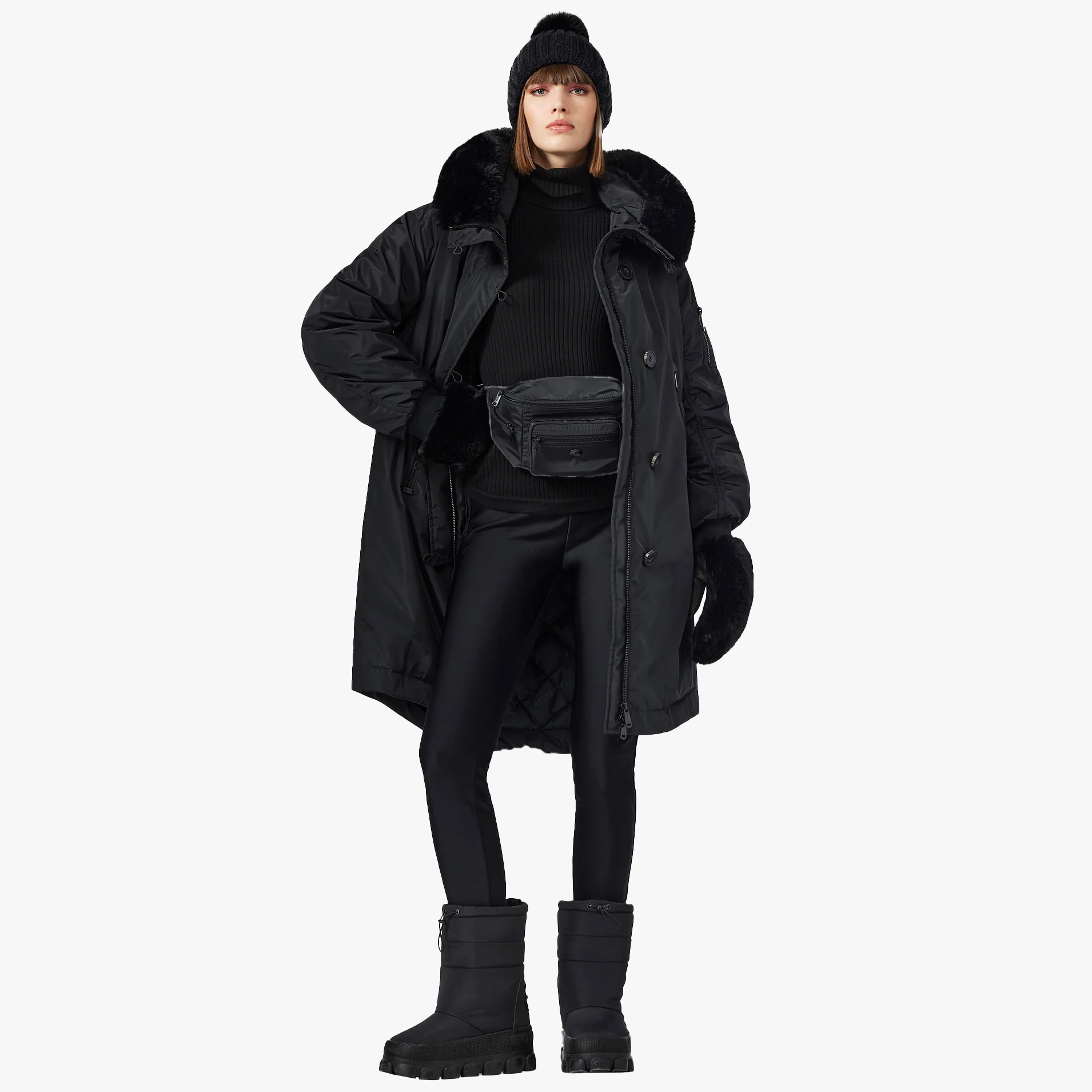 Goldbergh W Ski Jacket Julia Jacket, Black