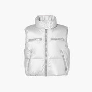 Goldbergh W Ski Suit Éclat Ski Bodywarmer, Silver