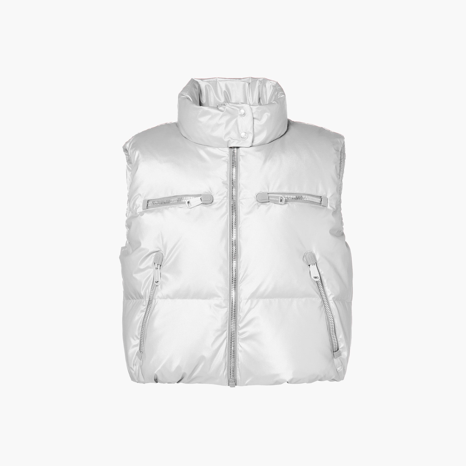 Goldbergh W Ski Suit Éclat Ski Bodywarmer, Silver