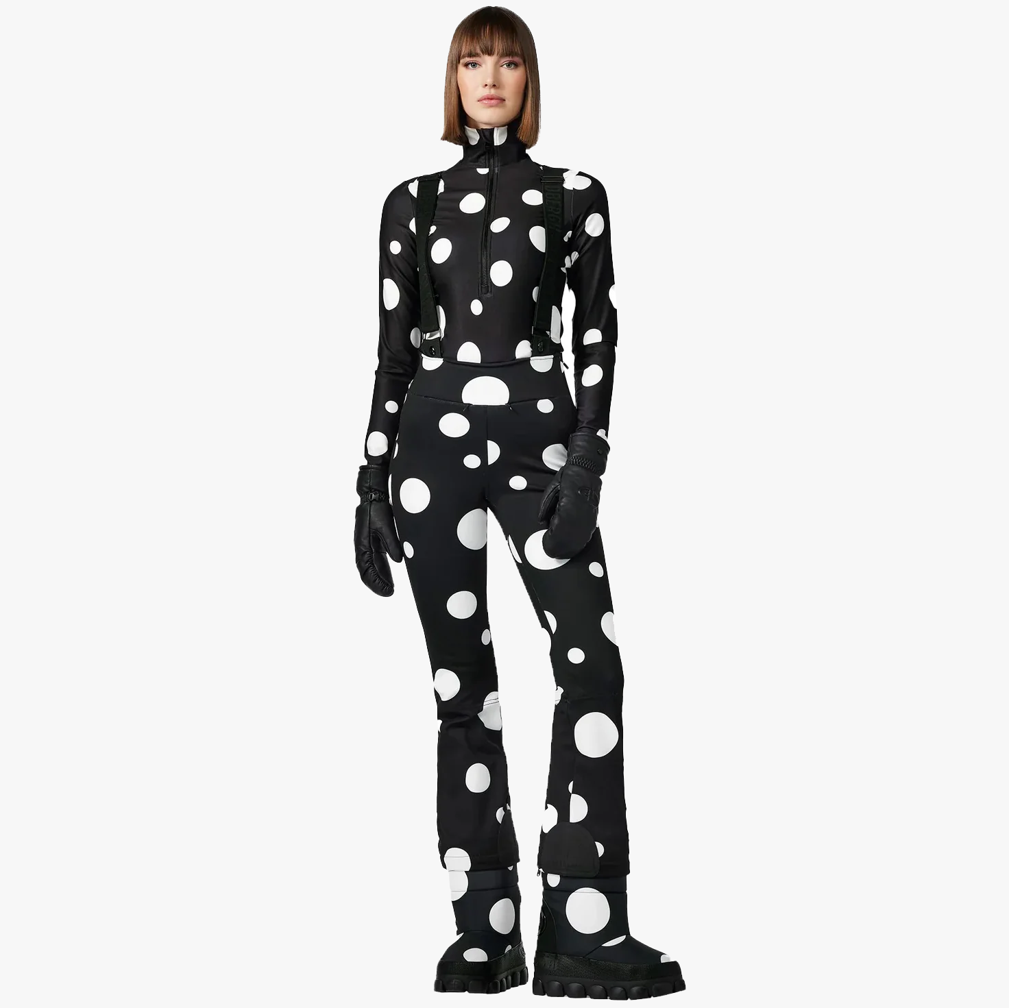 Goldbergh W Sweater Dottie Ski Pully, Dot Black