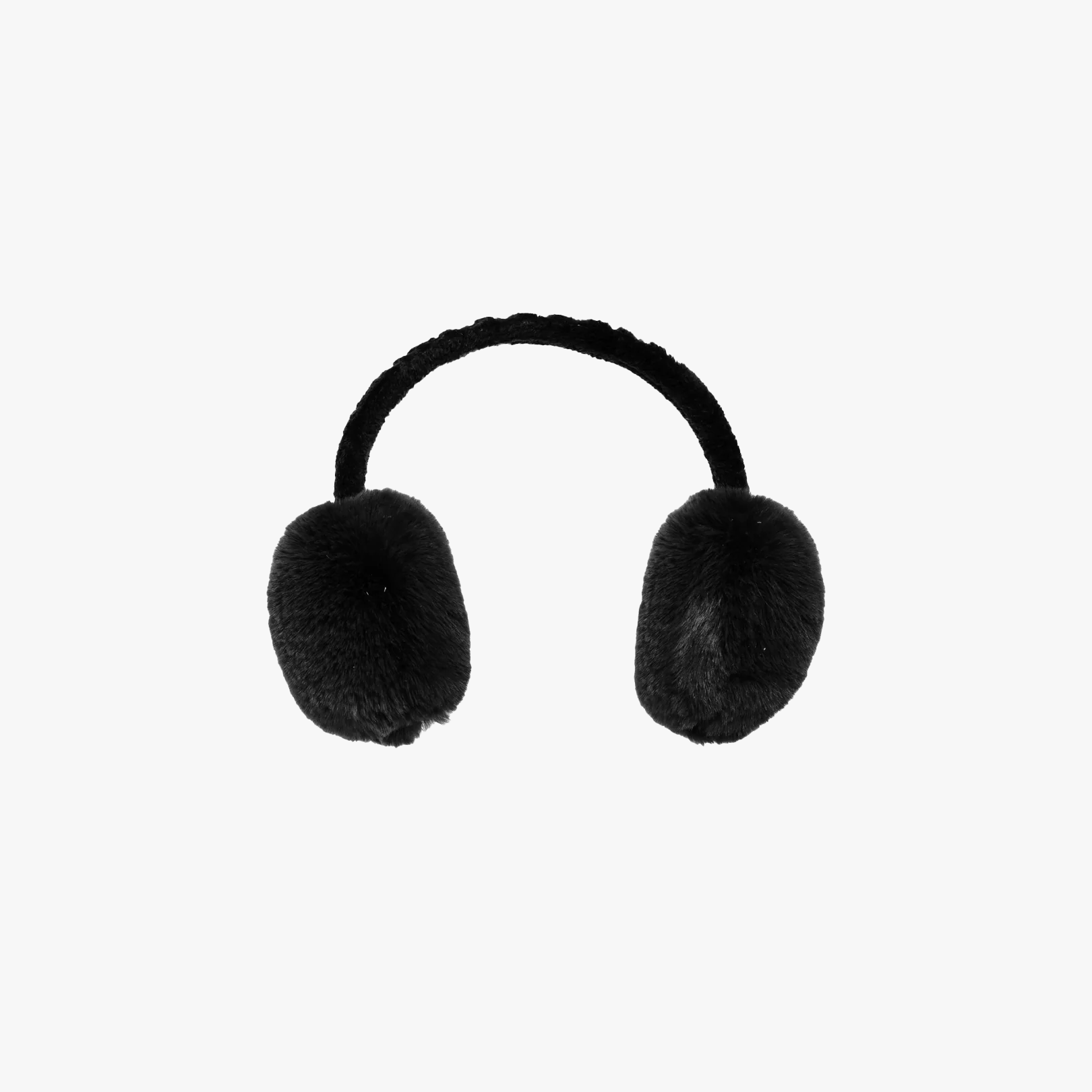 Goldbergh Winter Hat Fluffy Ear Warmers, Black