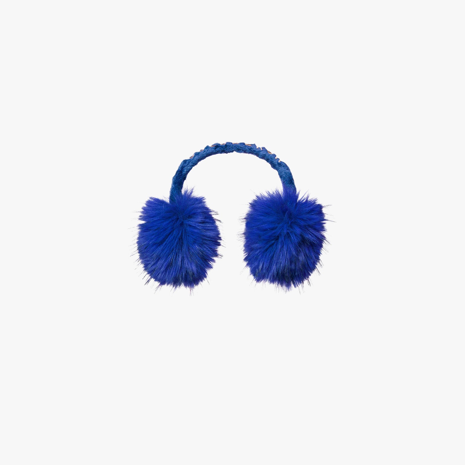 Goldbergh Winter Hat Fluffy Ear Warmers, Dazzling Blue