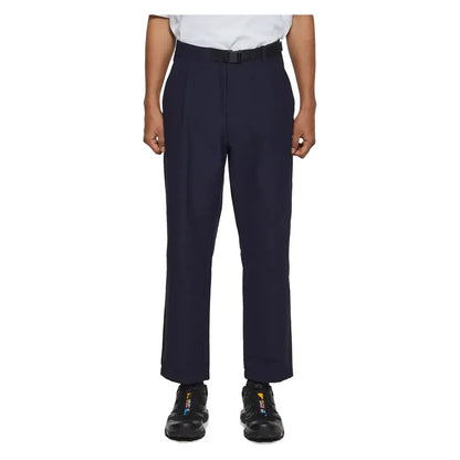 Goldwin M Active Pants One Tuck Tapered Ankle Pants, Dark Navy