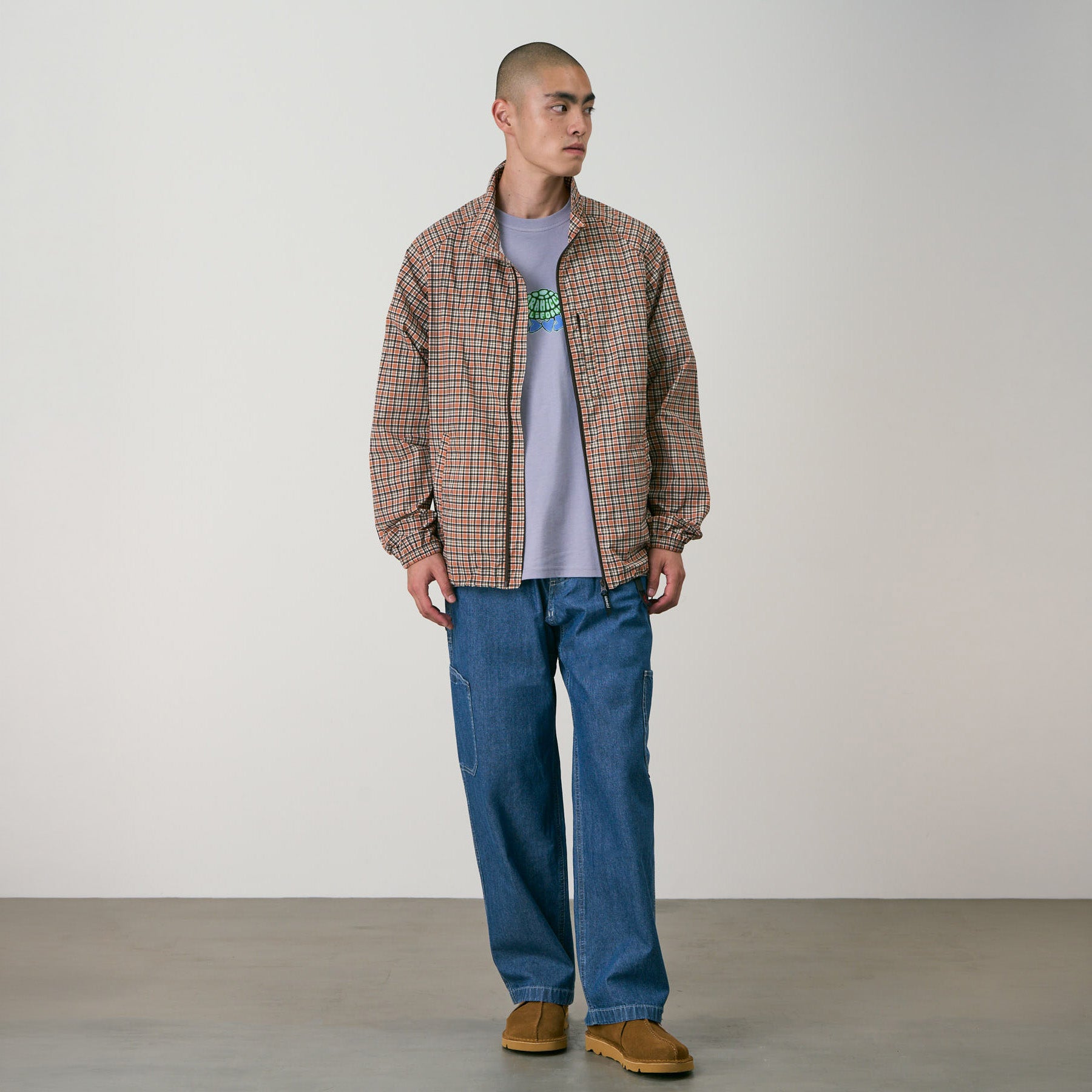 Gramicci Jacket CHECKERED SHELL JACKET