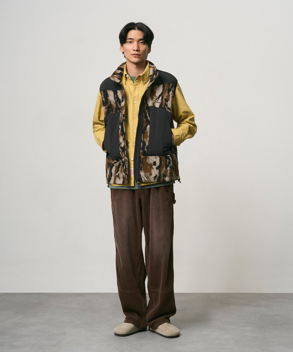 Gramicci Pants Big Wale Carpenter Pant - Cocoa