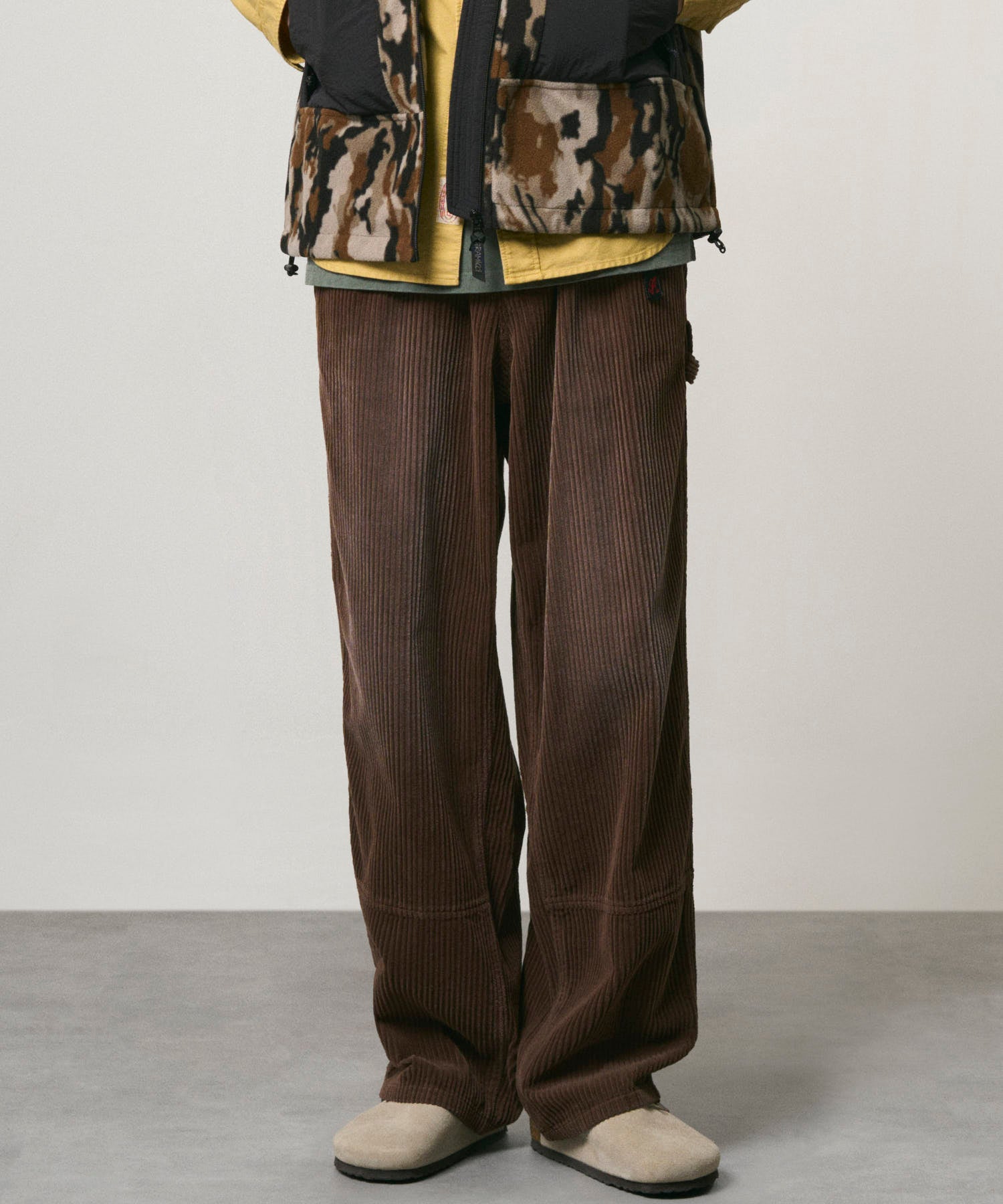 Gramicci Pants Big Wale Carpenter Pant - Cocoa