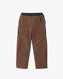 Gramicci Pants Reversible Sherpa Pant - Dark Brown