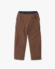 Gramicci Pants Reversible Sherpa Pant - Dark Brown