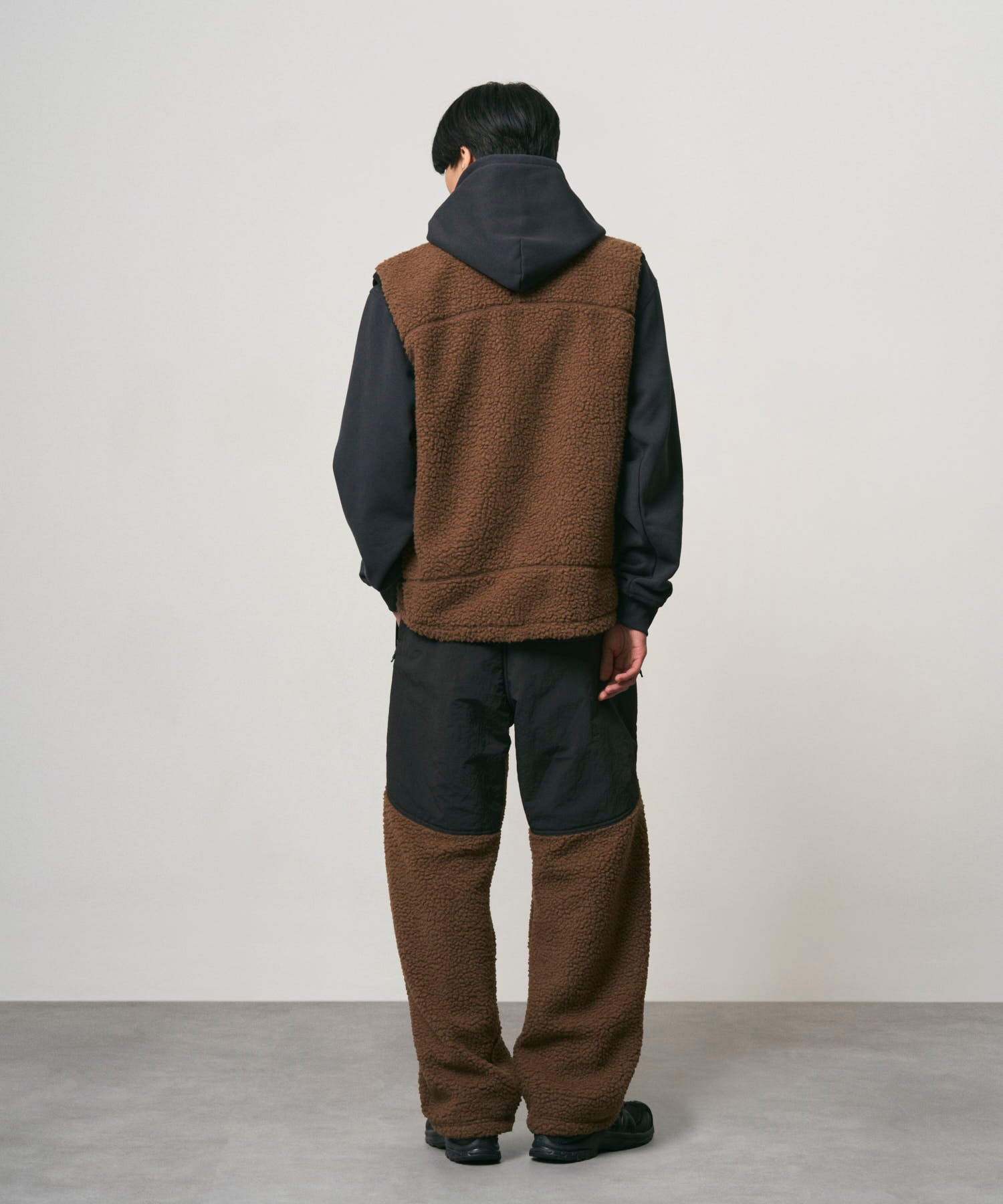 Gramicci Pants Reversible Sherpa Pant - Dark Brown