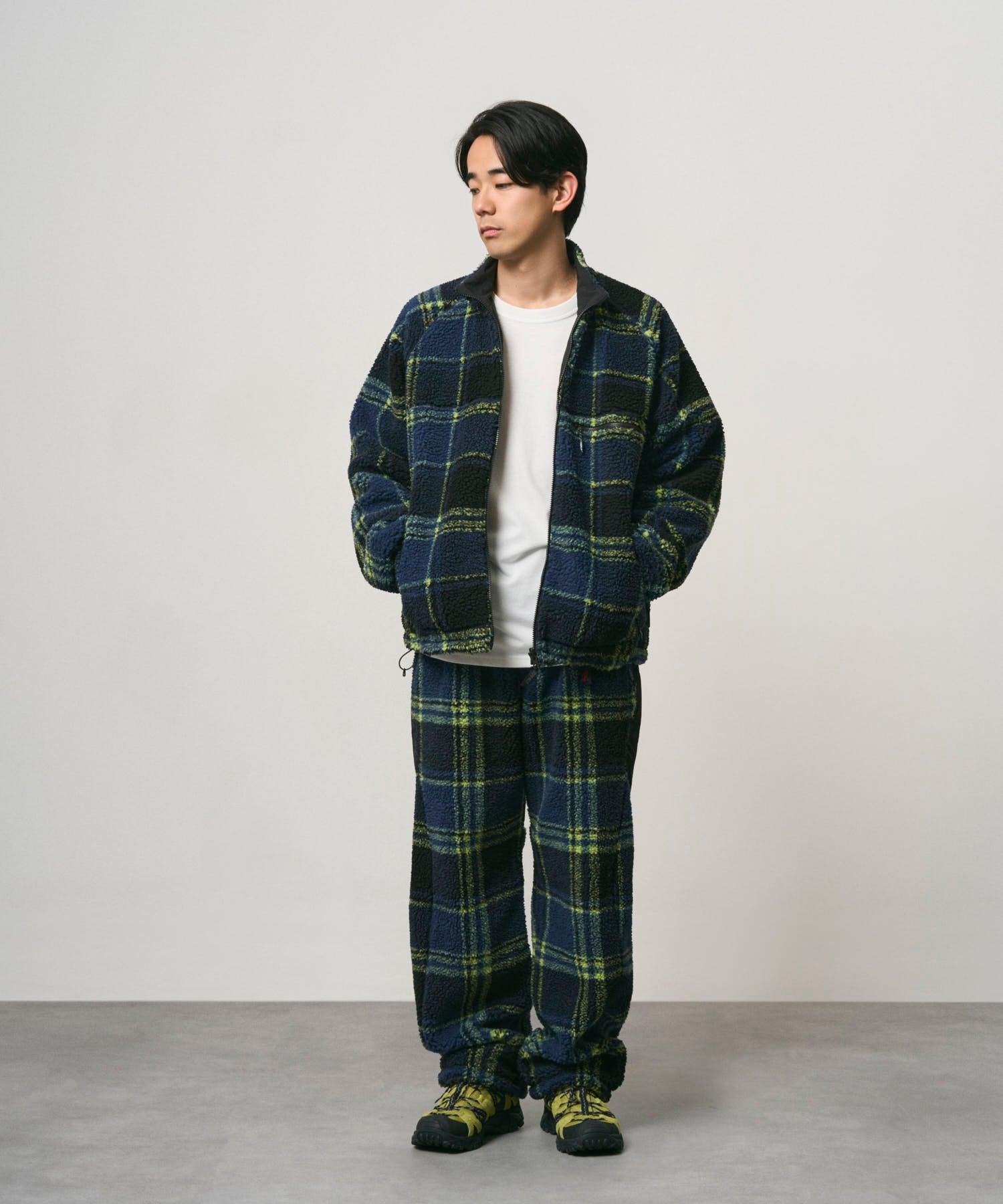 Gramicci Pants Reversible Sherpa Plaid Pant - Plaid