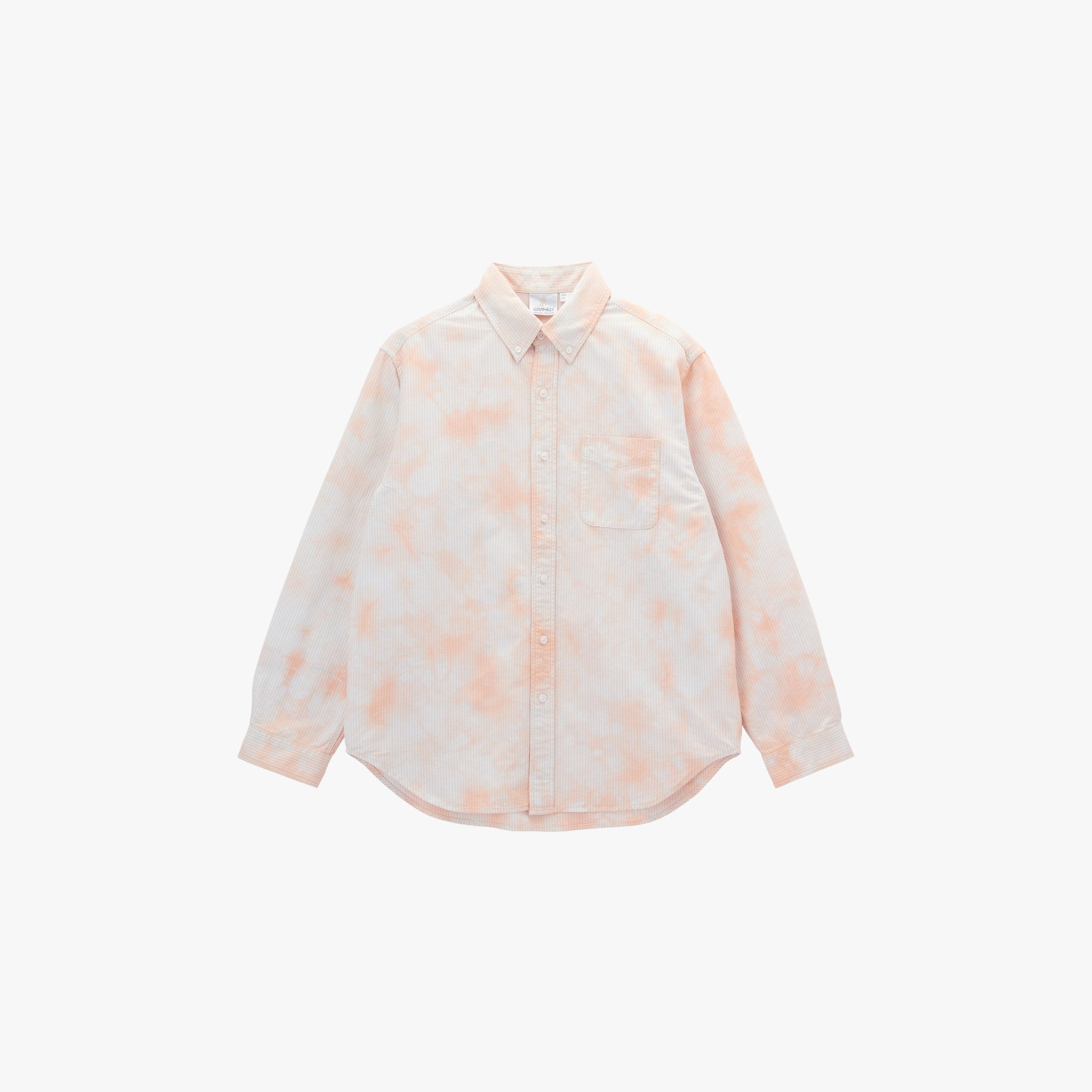 Gramicci U Shirt Classic Oxford Bleached Shirt - Stripe