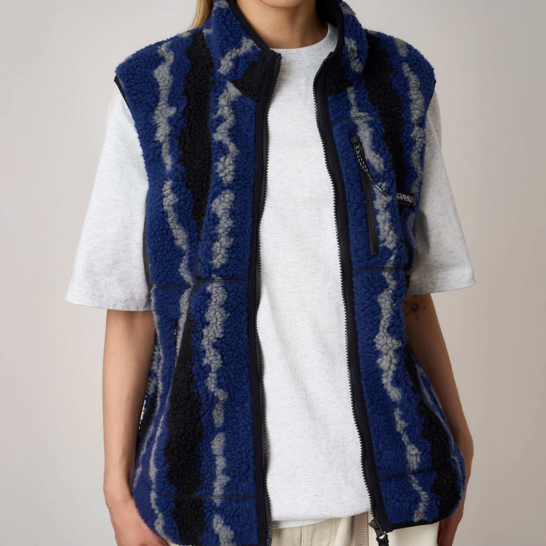 Gramicci U Vest Ripple Sherpa Vest