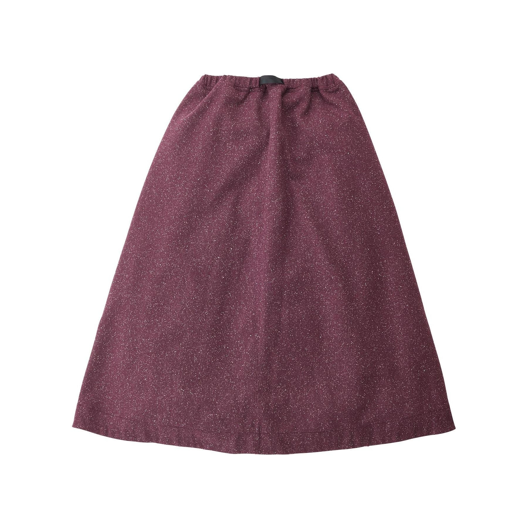Gramicci W Skirt Wool Talecut Skirt, Burgundy