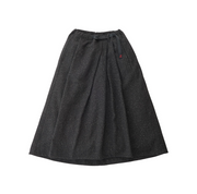 Gramicci W Skirt Wool Talecut Skirt, Charcoal