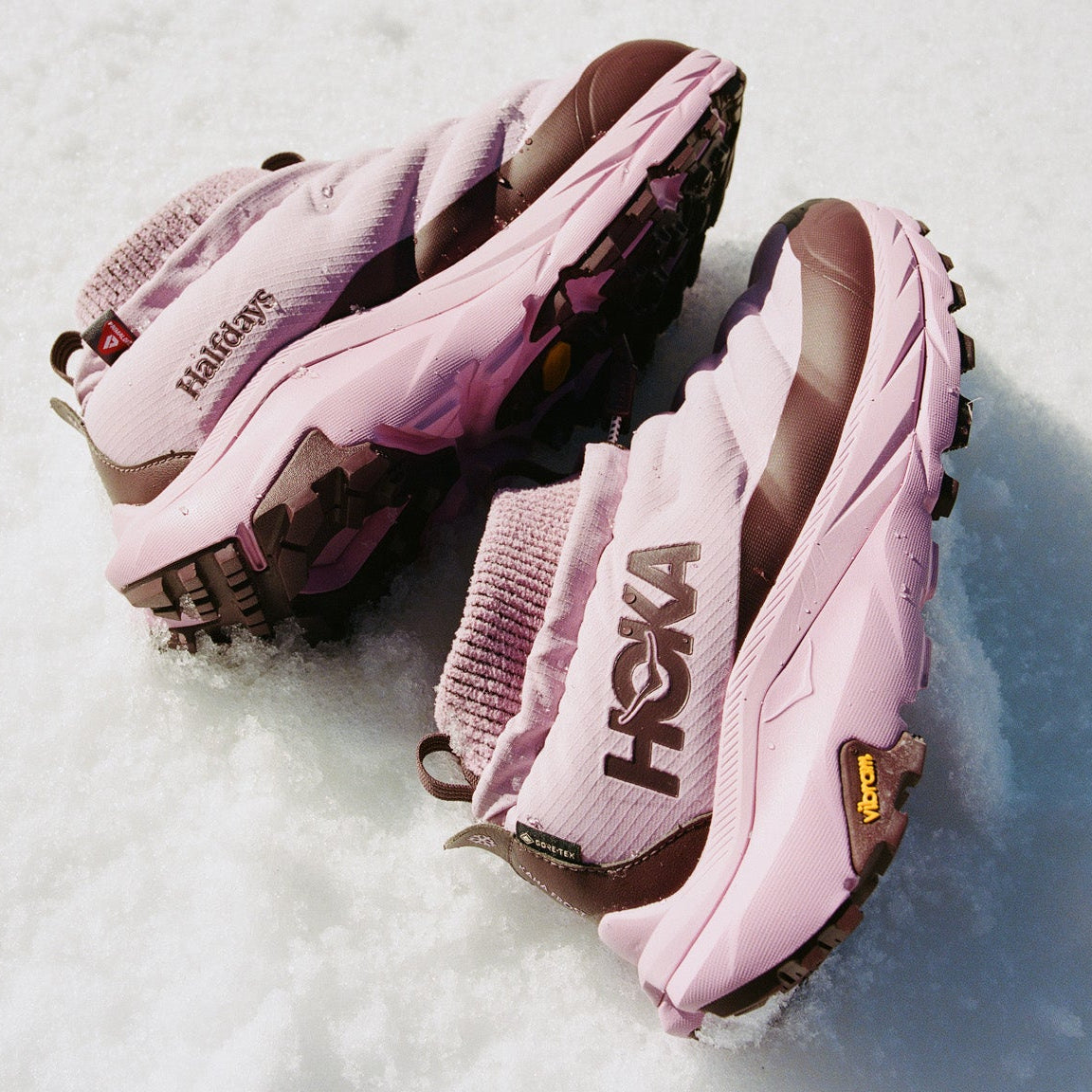 Halfdays Hoka W Shoes Kaha 2 Frost Moc GTX Halfdays - Amethyst/Glazed Cherry