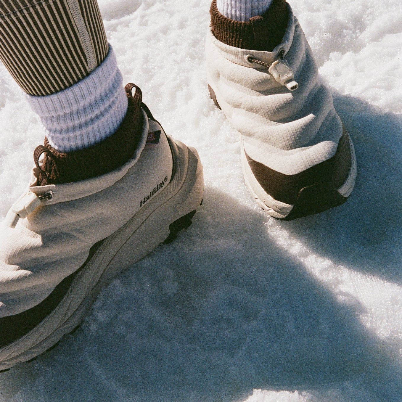 Halfdays Hoka W Shoes Kaha 2 Frost Moc GTX Halfdays - Oat Milk/Spiked Cocoa