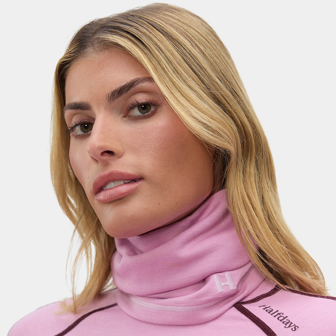 Halfdays Neck Warmer Amethyst / OS Merino Gaiter - Amethyst