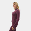 Halfdays Shirt XS Clare Lightweight Top - Glazed Cherry