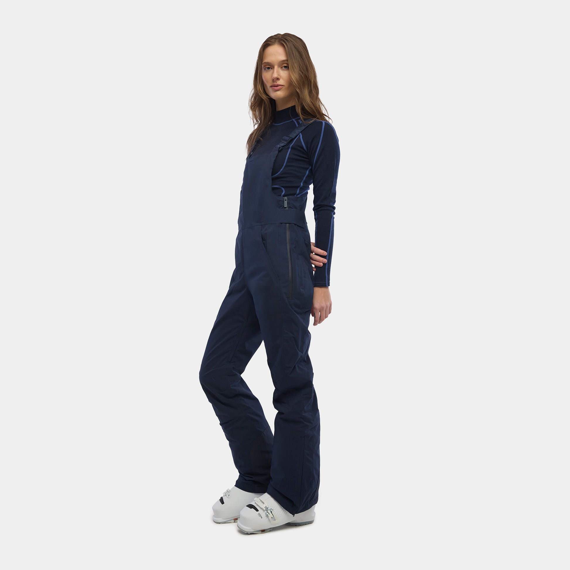 Halfdays Ski Pants Carson Bib Pant - Navy