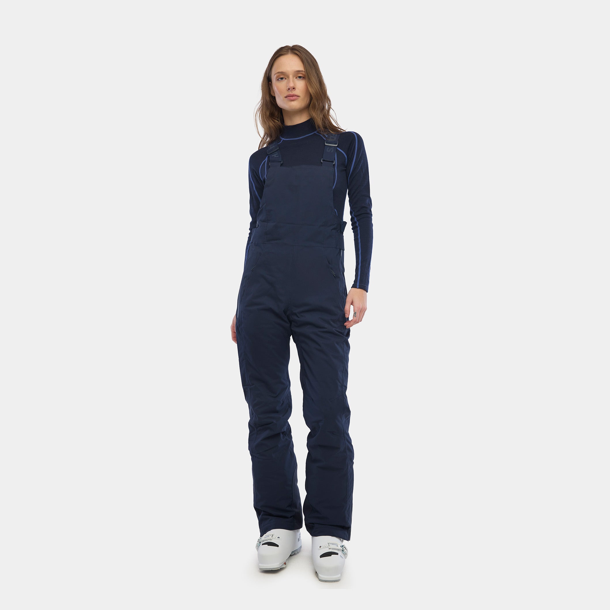 Halfdays Ski Pants Carson Bib Pant - Navy