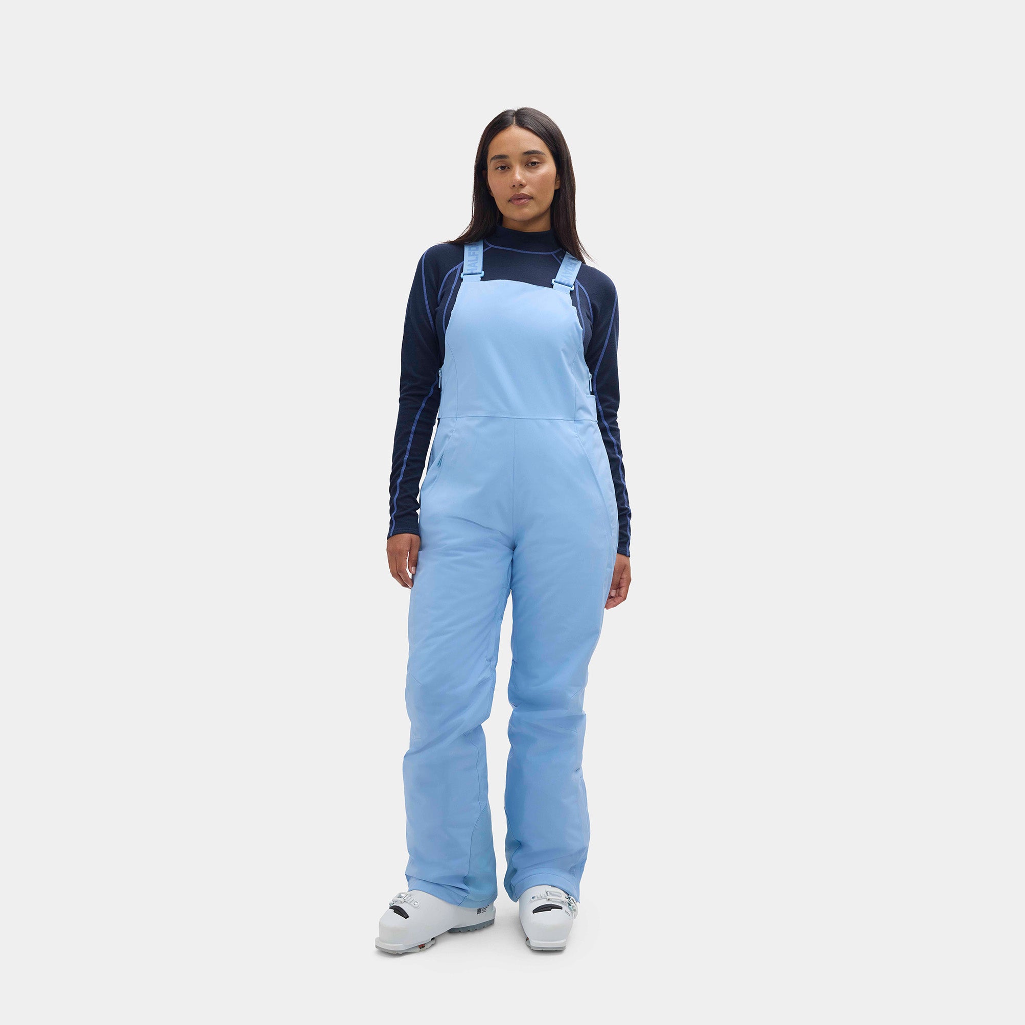 Halfdays Ski Pants Forget Me Not / XS Carson Bib Pant - Forget Me Not