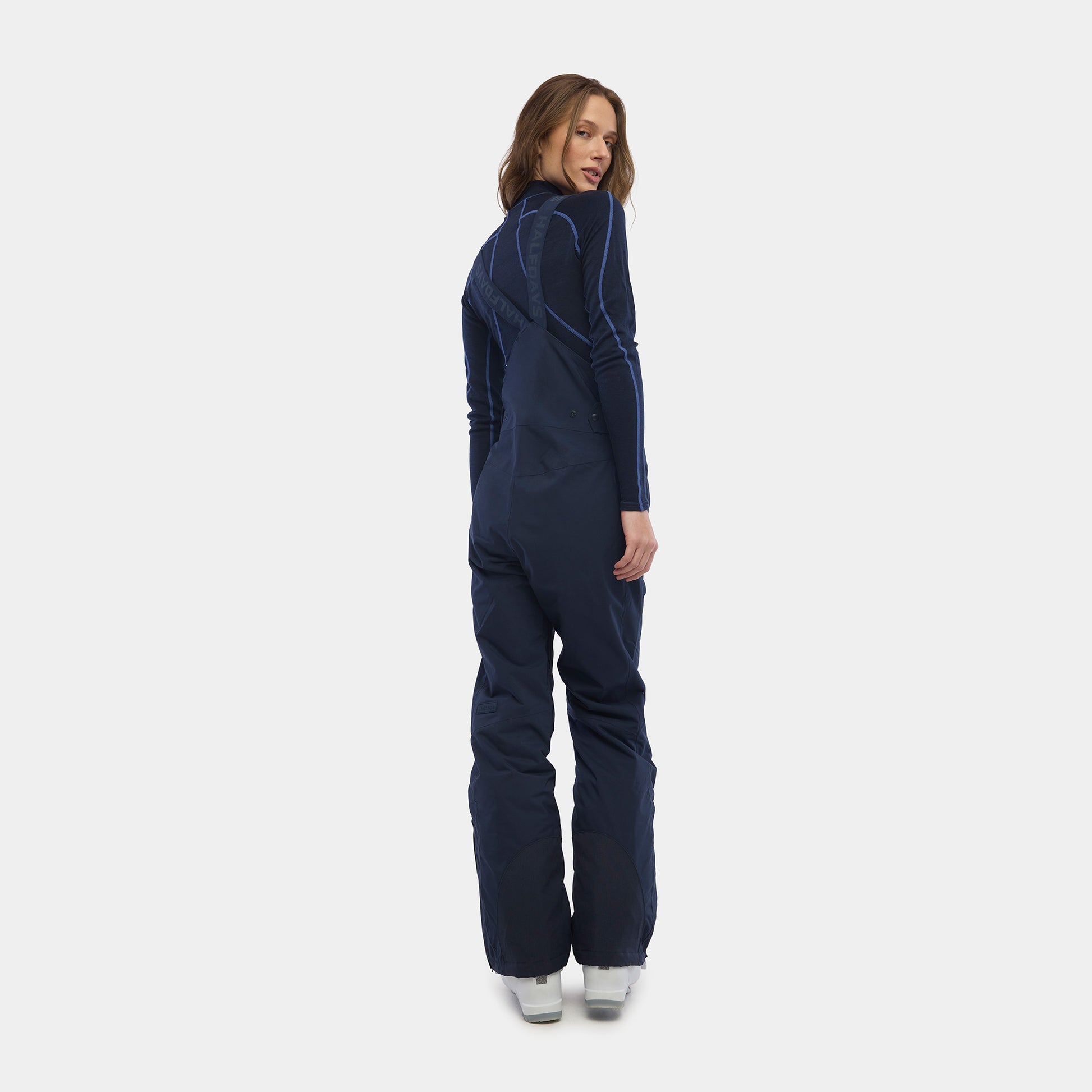Halfdays Ski Pants Navy / XS Carson Bib Pant - Navy