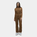 Halfdays Ski Pants Nuthatch / XS Carson Bib Pant - Nuthatch