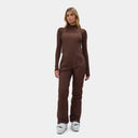 Halfdays Ski Pants Spiked Cocoa / XS Carson Bib Pant - Spiked Cocoa