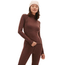 Halfdays W Base Layer Fay Merino Top