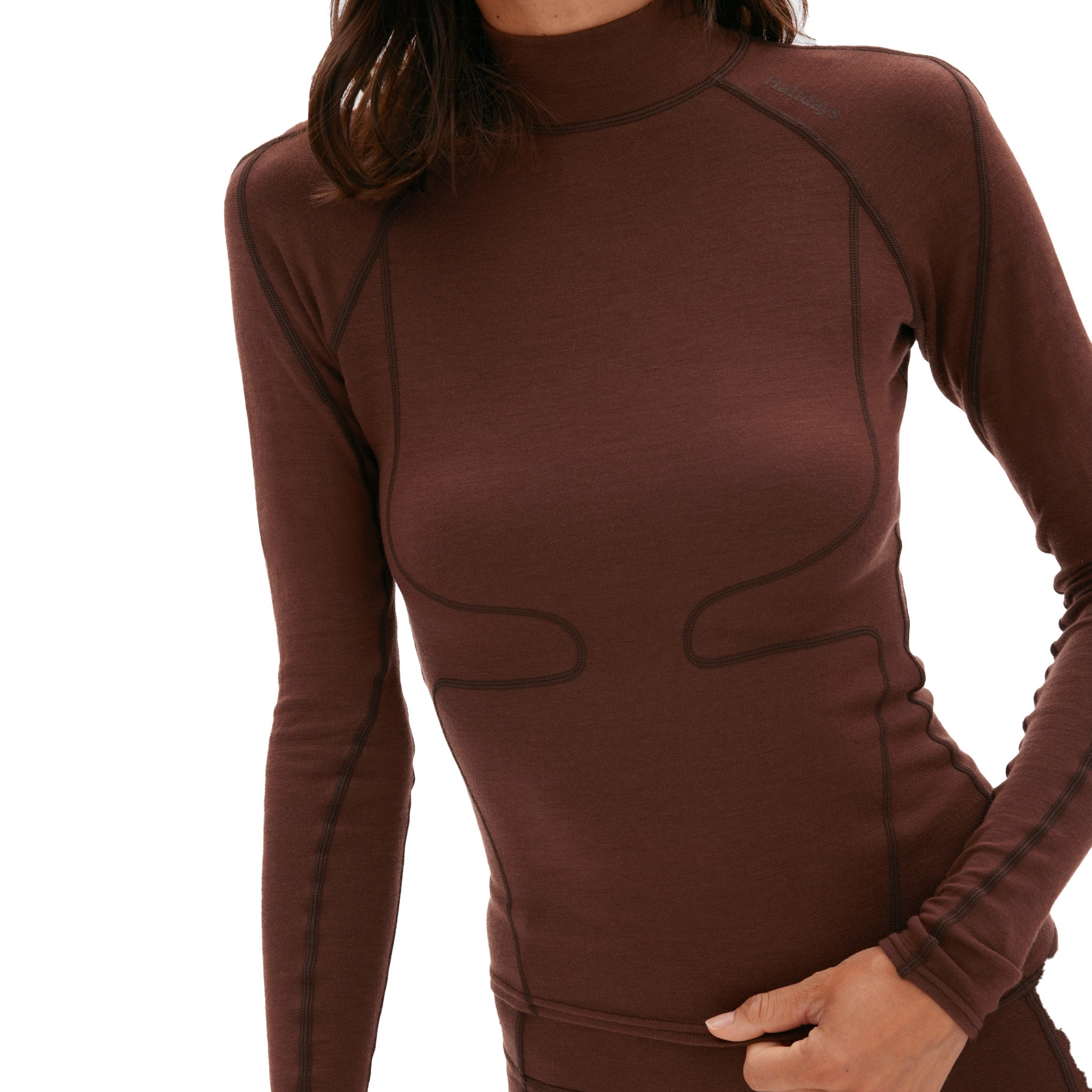 Halfdays W Base Layer Fay Merino Top