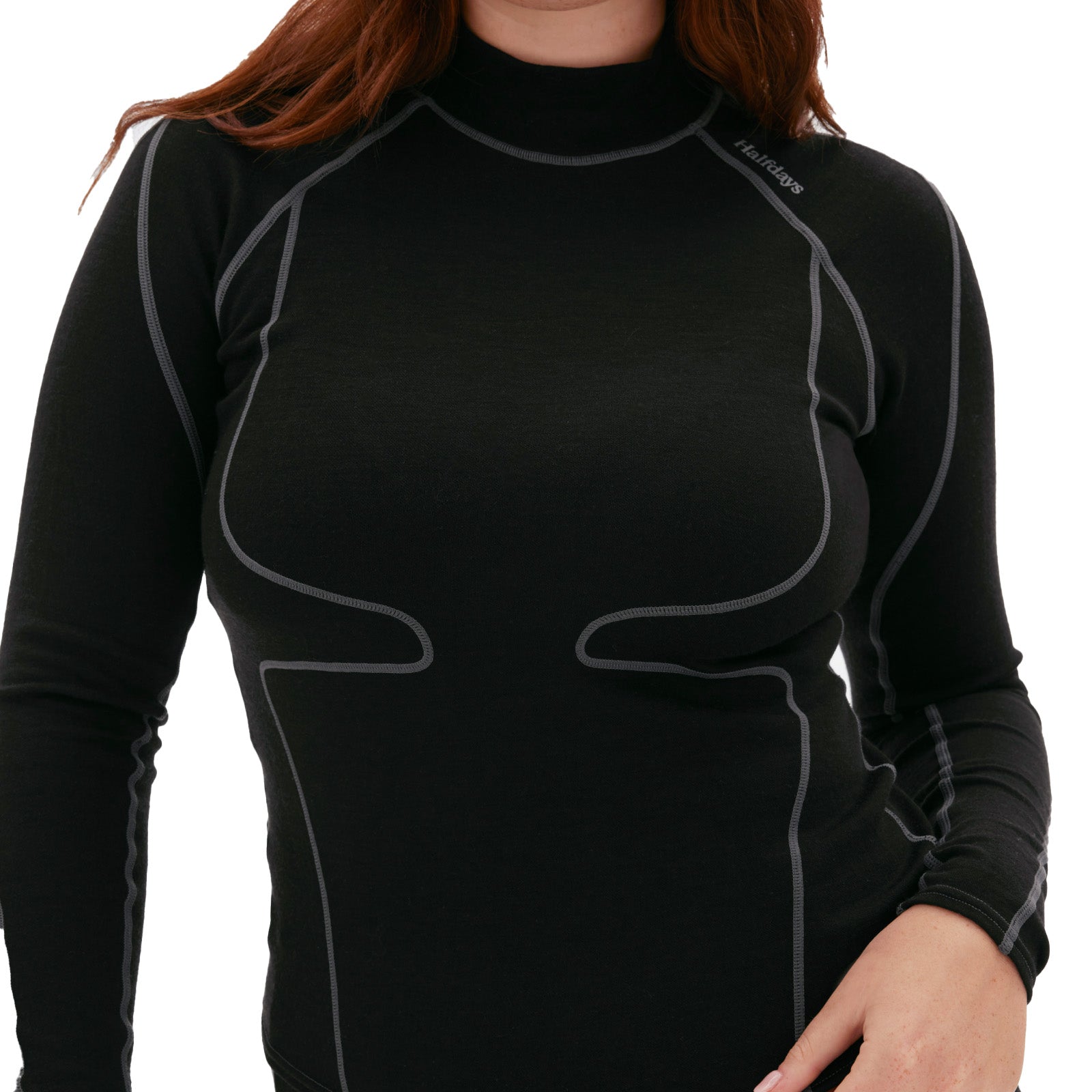 Halfdays W Base Layer Fay Merino Top