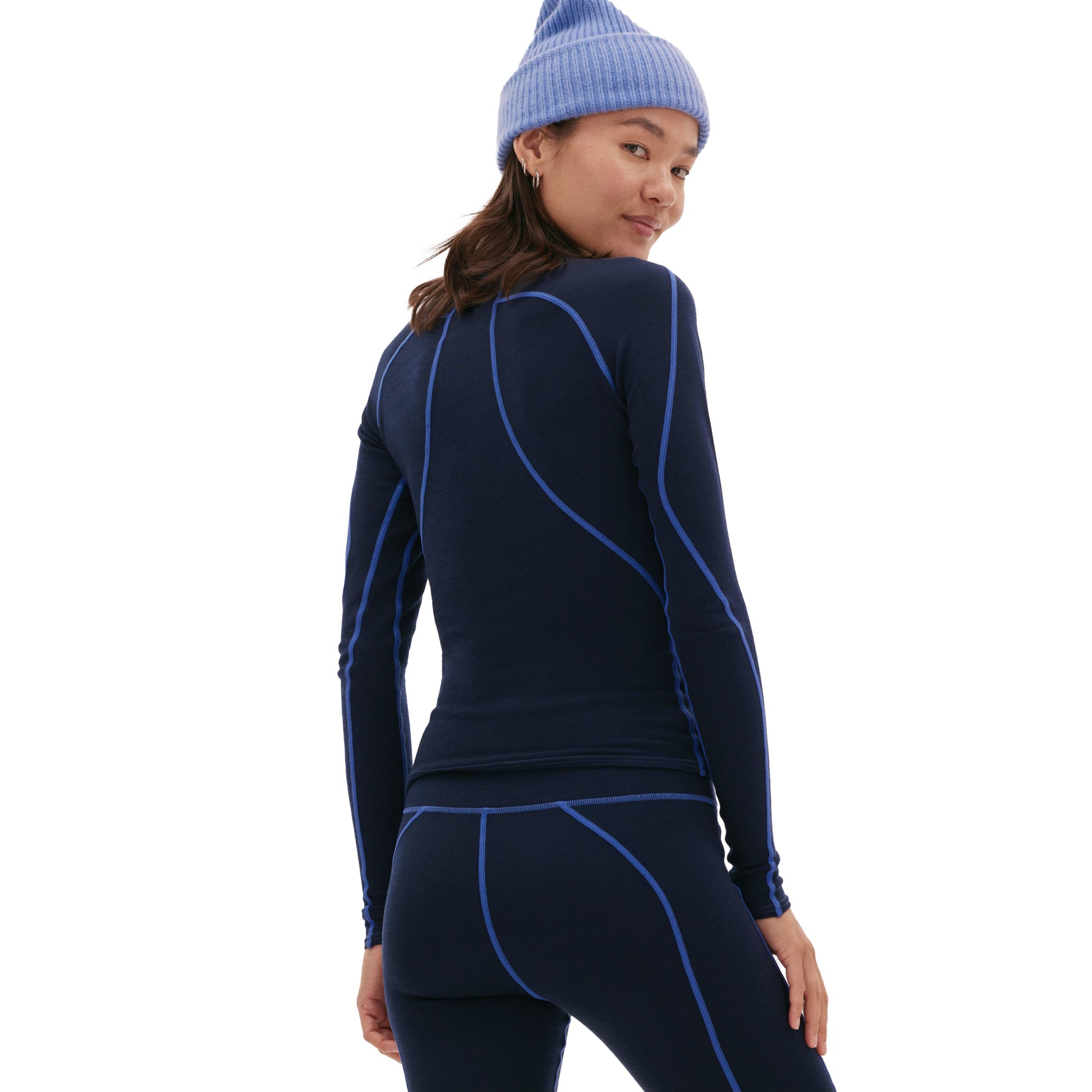 Halfdays W Base Layer Fay Merino Top