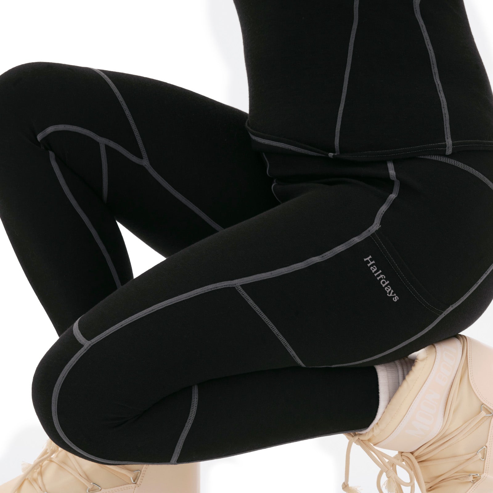 Halfdays W Leggings Haille Merino Legging