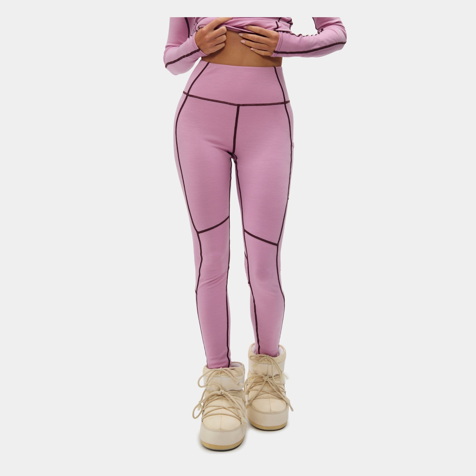 Halfdays W Leggings Haille Merino Legging