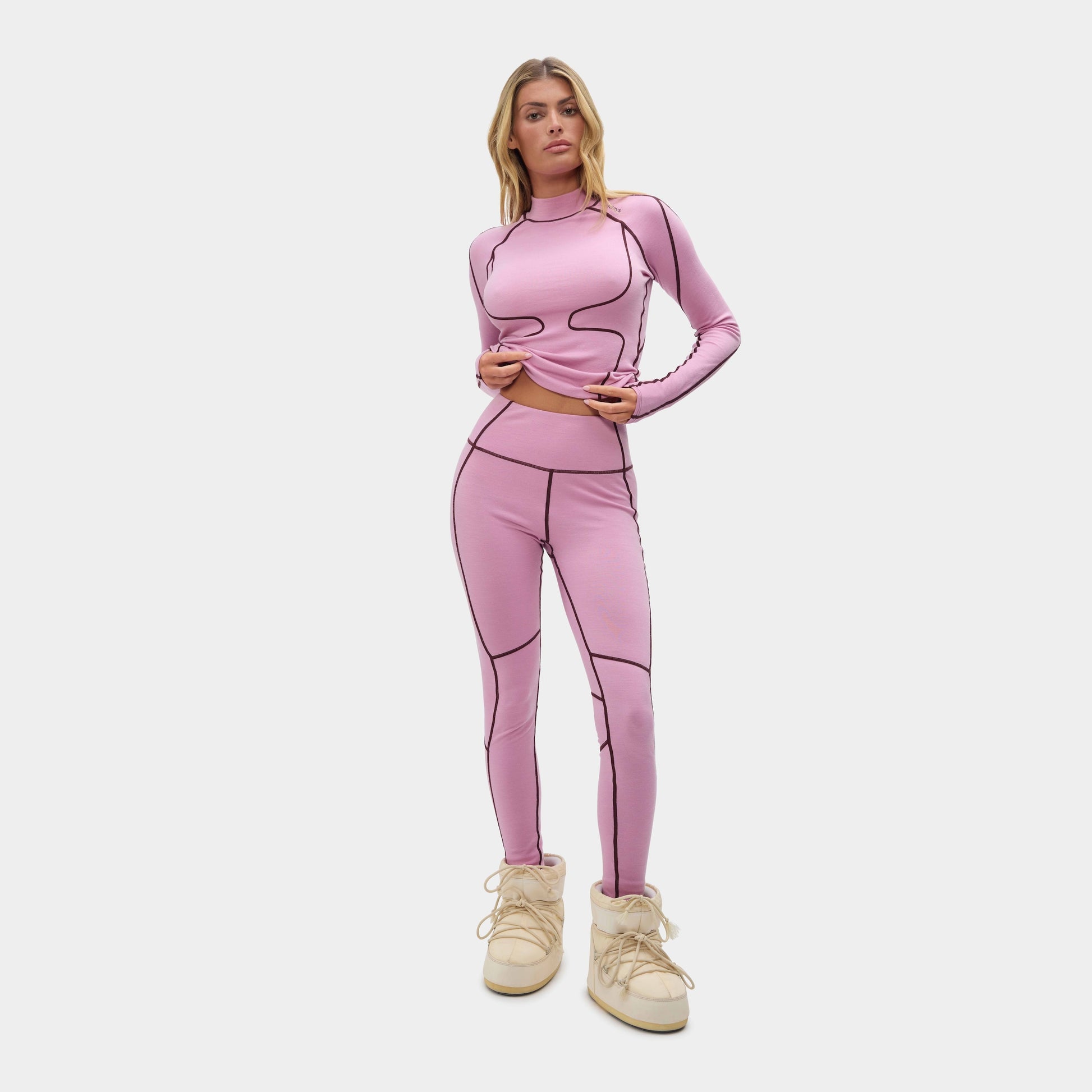 Halfdays W Leggings Haille Merino Legging