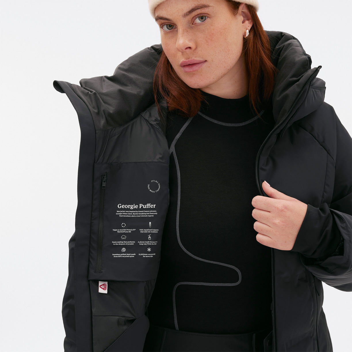Halfdays W Ski Jacket Georgie Puffer Jacket