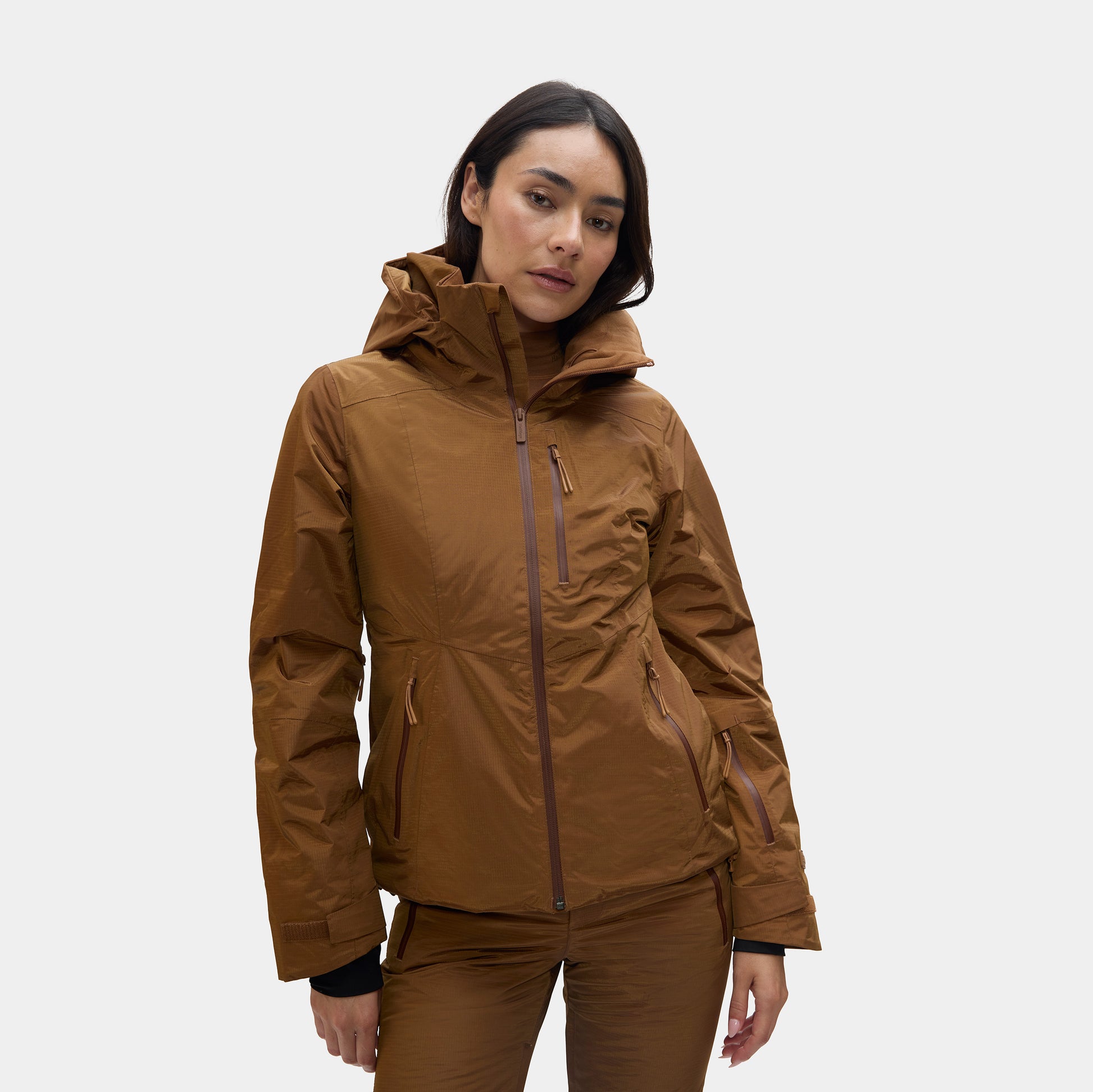 Halfdays W Ski Jacket Nuthatch / XS Lawrence Jacket