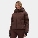 Halfdays W Ski Jacket Spiked Cocoa / XS Georgie Puffer Jacket